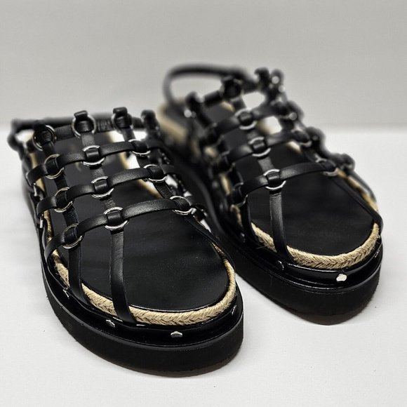 RARE 3.1 Phillip Lim Yasmine Cage Espadrille Sandal US W Size 9 NEW - Picture 1 of 7